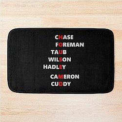 House Black Bath Mat
