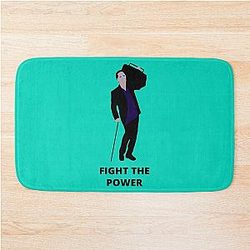 Fight the Power House MD Dr. House Bath Mat
