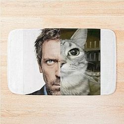 House MD Cat Meme Bath Mat