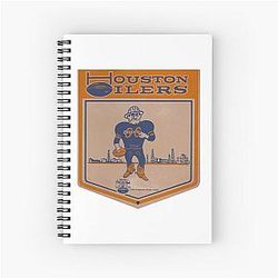 Houston Oilers T-Shirt and Notebook