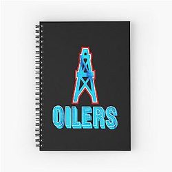 Tennessee Houston Oilers Inspired T-Shirt
Tennessee Oilers Spiral Notebook