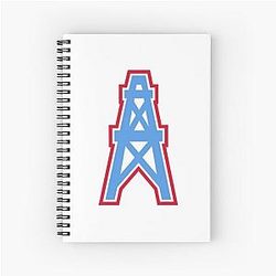 Houston Oilers G200 Icon Notebook