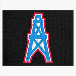 Houston Oilers T-Shirt 1980 Houston Oilers Jigsaw Puzzle