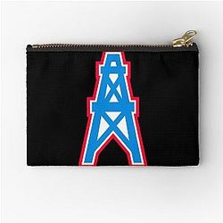 Houston Oilers 1980 Zipper Pouch
