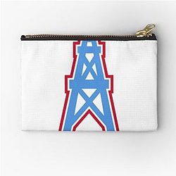 Houston Oilers G200 Icon Zipper Pouch