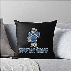 61 Houston Oilers Throw Pillow