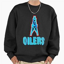 Tennessee Houston Oilers Inspired T-Shirt 
Tennessee Oilers Premium Oversized Sweatshirt