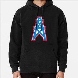 Houston Oilers 1980 Defunct Pullover Hoodie