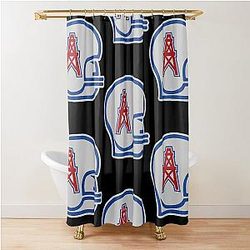 1972 Houston Oilers Shower Curtain