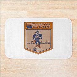 Houston Oilers T-Shirt Houston Oilers Bath Mat