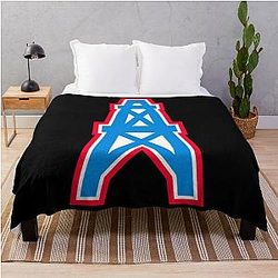 Houston Oilers 1980 T-Shirt Throw Blanket [DEFUNCT]