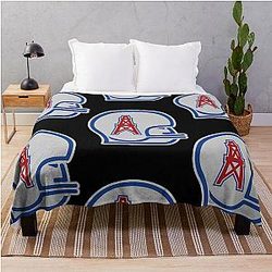 1972 Houston Oilers Throw Blanket