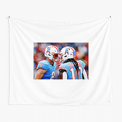 Houston Oilers Merch Houston Oilers Tapestries