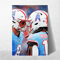 Houston Oilers Merch Houston Oilers Posters