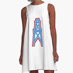 Houston Oilers G200 Icon A line Dress
