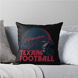 Art Houston Texans Throw Pillow