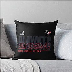 Art Houston Texans Throw Pillow