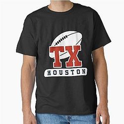Art Houston Texans Classic T-Shirt