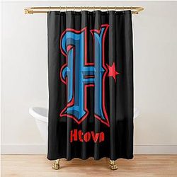 Art Houston Texans Shower Curtain
