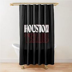 Art Houston Texans Shower Curtain