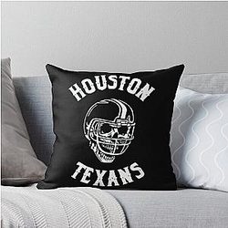 Art Houston Texans Throw Pillow