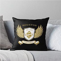 Art Houston Texans Throw Pillow