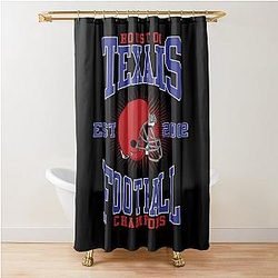 Art Houston Texans Shower Curtain