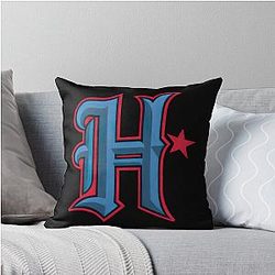 Art Houston Texans Throw Pillow