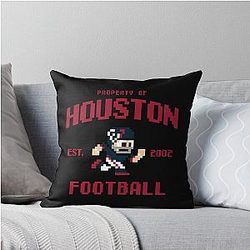 Art, Houston Texans Throw Pillow