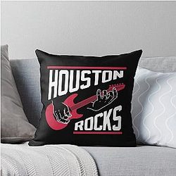 Art Houston Texans Throw Pillow