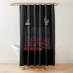Art Houston Texans Shower Curtain