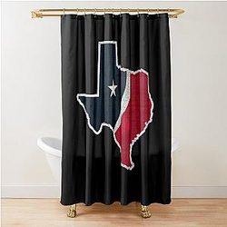 Art Houston Texans Shower Curtain