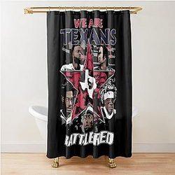 Art Houston Texans Shower Curtain
