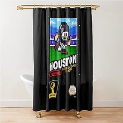 Art Houston Texans Shower Curtain