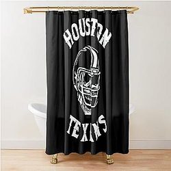Art Houston Texans Shower Curtain