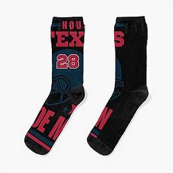 Art: Houston Texans Socks