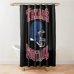 Art Houston Texans Shower Curtain