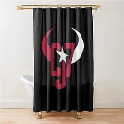 Art Houston Texans Shower Curtain
