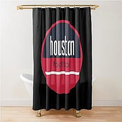 Art Houston Texans Shower Curtain