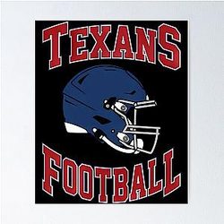 Art Houston Texans Poster