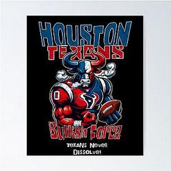 Art Houston Texans Poster