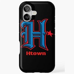 Art Houston Texans iPhone Tough Case