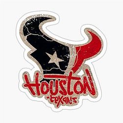 Art Houston Texans Sticker