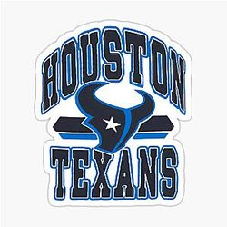 Art Houston Texans Sticker