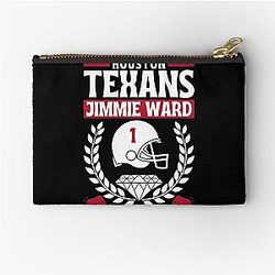 Art Houston Texans Zipper Pouch