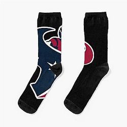 Art Houston Texans Socks