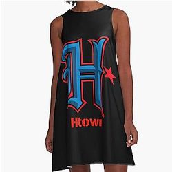 Art Houston Texans A-Line Dress