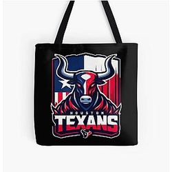 Art Houston Texans All Over Print Tote Bag