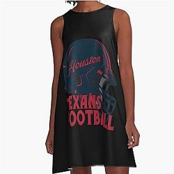 Art Houston Texans A-Line Dress