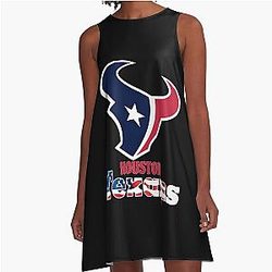 Art Houston Texans A-Line Dress
